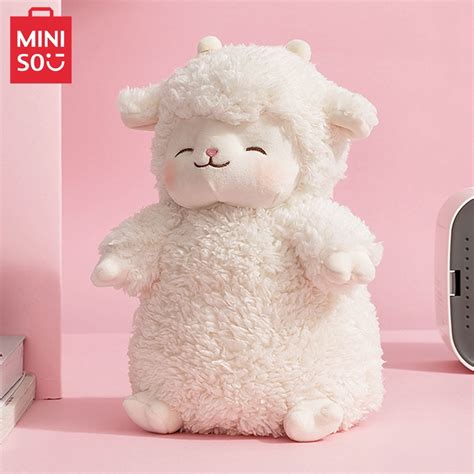 Miniso Miniso Premium Sheep Baa Baa Standing Plush Doll Lying Cute