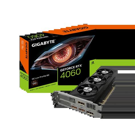 Geforce Rtx™ 4060 Oc Low Profile 8g Alfaomega Computación