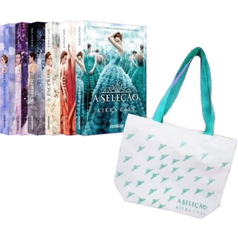 Kit A Seleção Kiera Cass 6 Livros Ecobag Lacrado Shopee Brasil