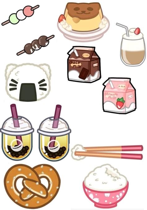 Paper Duck Comida Para Imprimir - Comidas para seu Paper Duck | Duck food drawing, Hello kitty paper food ...
