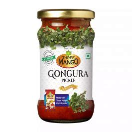 Swastik Spices Three Mango Gongura Pickle