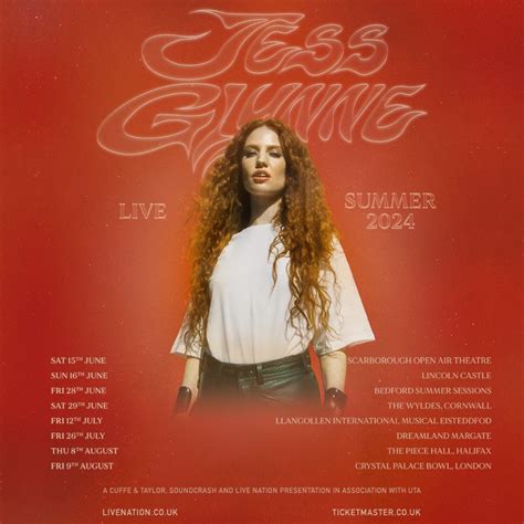 Jess Glynne Announces A Series Of Live Outdoor Shows For Summer 2024