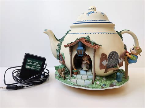 Enesco Mice Vintage Music Box Oh Wat Een Mooie Ochtend Teapot Bungalow