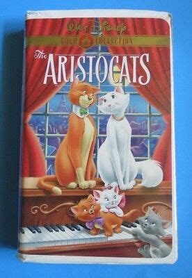 The Aristocats Vhs Walt Disney Gold Classic Collection