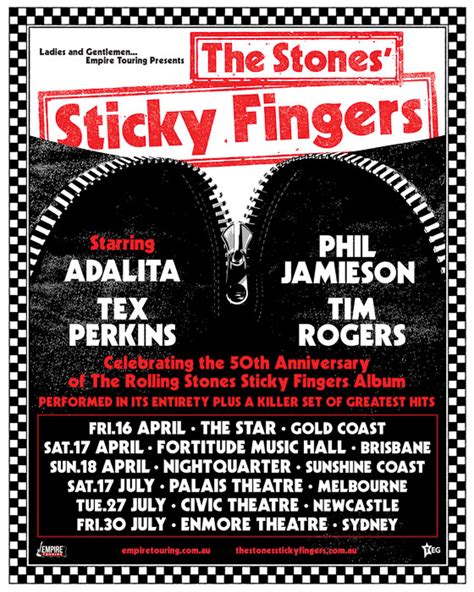 STICKY FINGERS’ 50th ANNIVERSARY TRIBUTE TOUR - GongScene