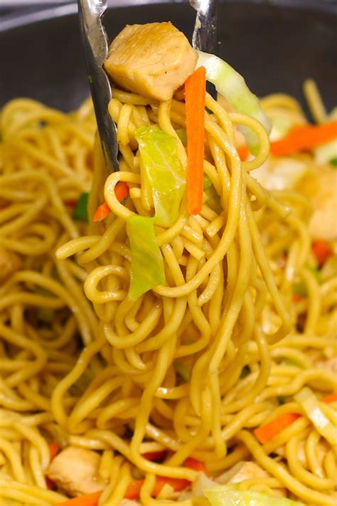 Easy Chicken Lo Mein Recipe Resipes My Familly