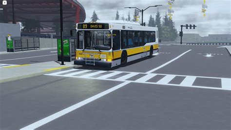 MBTA Roblox MBOC Using A 2004 Neoplan AN440LF Doing Route 89 To Davis