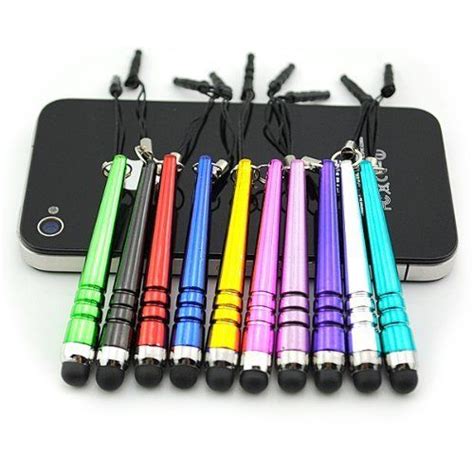 Stylus Pen IC ICLOVER 10PCS Long Stylus Pen Touch Screen Pen Portable