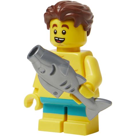 Minifigure Fisherman Ag Lego® Certified Stores