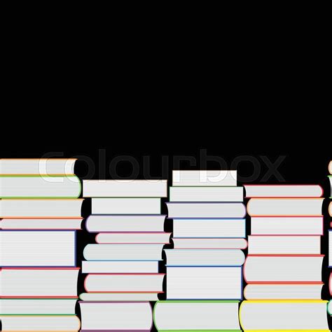 Books Vector Seamless Texture Stock Vector Colourbox