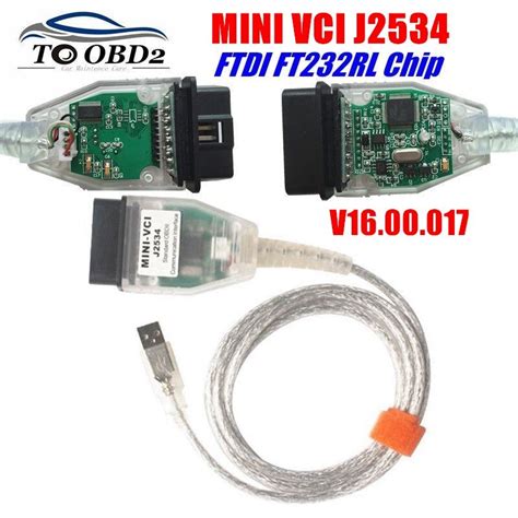 MINI VCI V16 00 017 новейшая версия чипа FTDI FT232RL