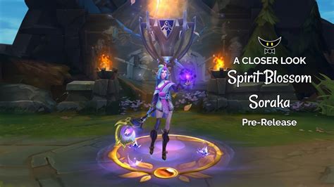 Spirit Blossom Soraka Epic Skin Pre Release YouTube