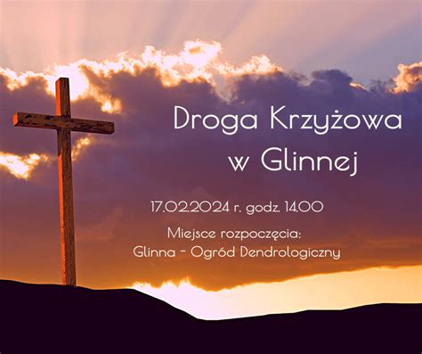 Droga Krzyżowa w Glinnej zmiana godziny Ruch Światło Życie