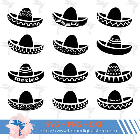 Sombrero Clipart Graphic By CrafterOks Creative Fabrica Clip Art