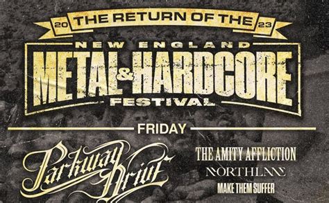 New England Metal And Hardcore Fest Returns This September IDIOTEQ