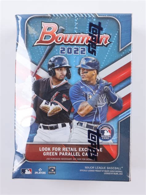 Bowman Baseball Blaster Box With Packs Pristine Auction