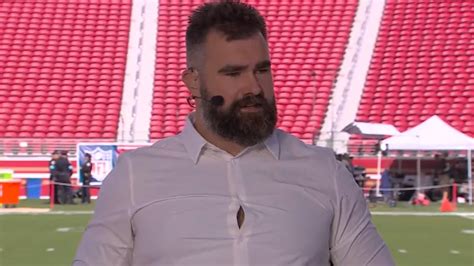 Jason Kelce Had Some Misfortune Before His Monday Night Football Debut