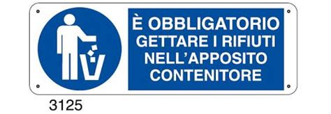 E Obbligatorio Gettare I Rifiuti Nell Apposito Contenitore B