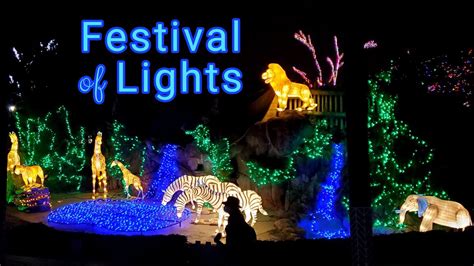 Cincinnati Zoos Pnc Festival Of Lights Voted No 1 Zoo Light Display