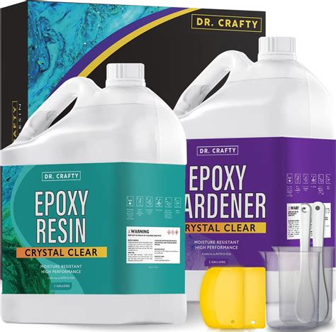 Dr Crafty Epoxy Resin Crystal Clear Art Resin Epoxy Resin Kit