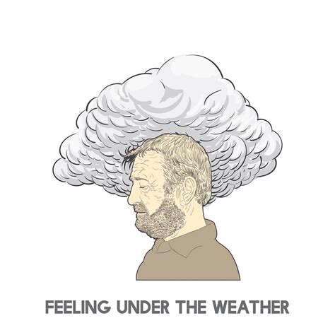 Feeling Under The Weather Premium Vector Rawpixel