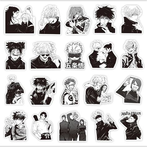 Autocollants Jujutsu Kaisen Pi Ces Dmp Sud