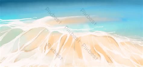 Cartoon Beach Background | PSD Free Download - Pikbest