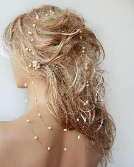 Wedding Pearl Headband Pearl Bridal Hair Wedding Hair