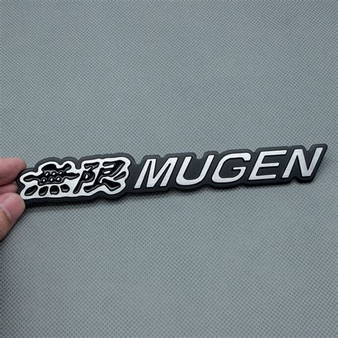 Buy 1Pc Rear Lid Trunk 3D Metal Mugen Emblem Badge Premium Car Body