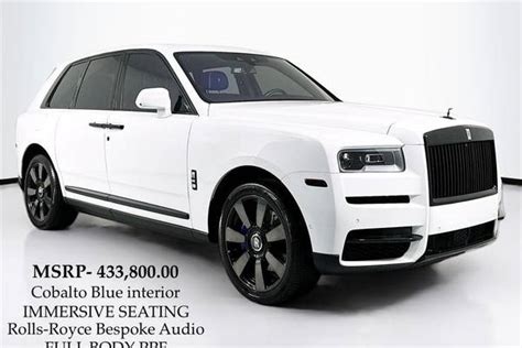 Used Rolls Royce Cullinan For Sale In Rochester MI Edmunds