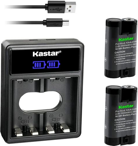 Amazon Kastar Pack Kaa Hr Battery And Lcd Dual Usb Charger