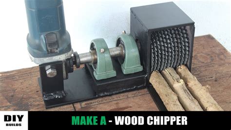 Angle Grinder Hack Make A Wood Chipper Diy Youtube