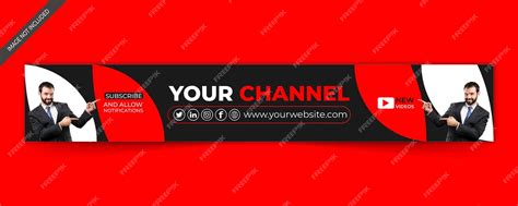 Premium Vector Corporate Youtube Business Cover Design And Linkedin