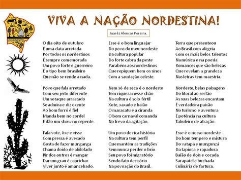 Textos Sobre O Nordeste - Poemas Do Nordeste Com Rimas - NAZAEDU