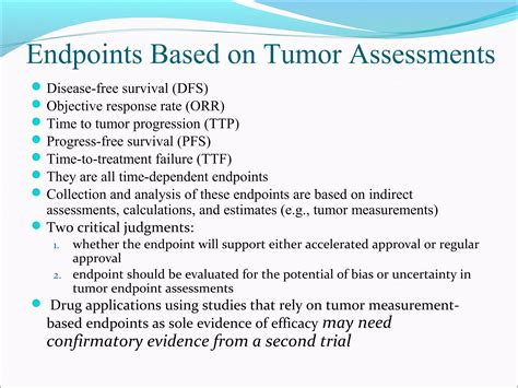 Endpoint Considerations In Cancer Clinical Trials Ppt