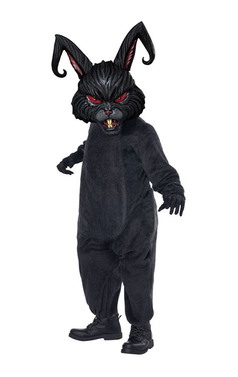 Kids Bad Hare Day Scary Rabbit Costume