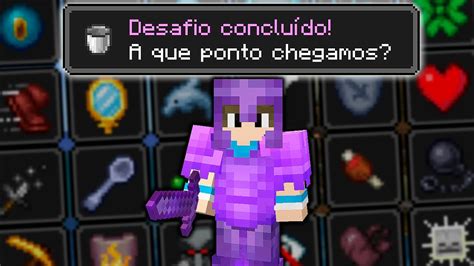 Fazendo O Desafio ImpossÍvel Do Minecraft Youtube