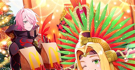 Fategrandorder メリークリスマス！ メイジのマンガ Fgo ケツァル・コアトル〔サンバサンタ〕 カルナ〔サンタ