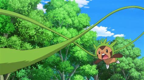 Image - Clemont Chespin Vine Whip.png | Pokémon Wiki | Fandom powered by Wikia