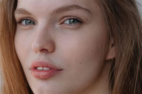 Natural Beauty Portrait By Stocksy Contributor Liliya Rodnikova