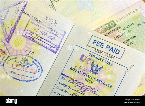 Thailand passport stamp hi-res stock photography and images - Alamy