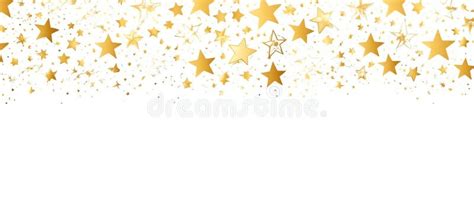 Shining Stars On Plain Bright White Background Illustr Black Background