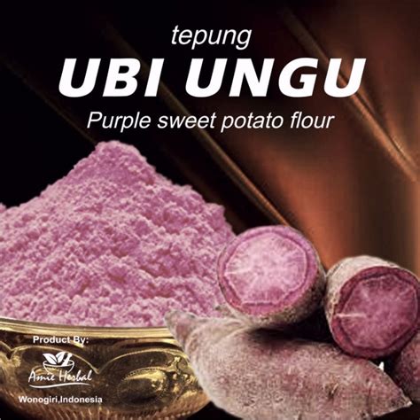 Jual Tepung Ubi Ungu Ipomoea Batatas 250 Gram Shopee Indonesia