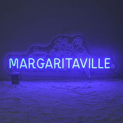 Jimmy Buffett Margaritaville Neon Sign, Bar Neon Light,home Bar Neon ...