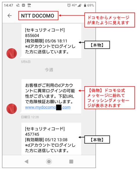 フィッシング対策協議会 Council Of Anti Phishing Japan ニュース 緊急情報 ドコモをかたる