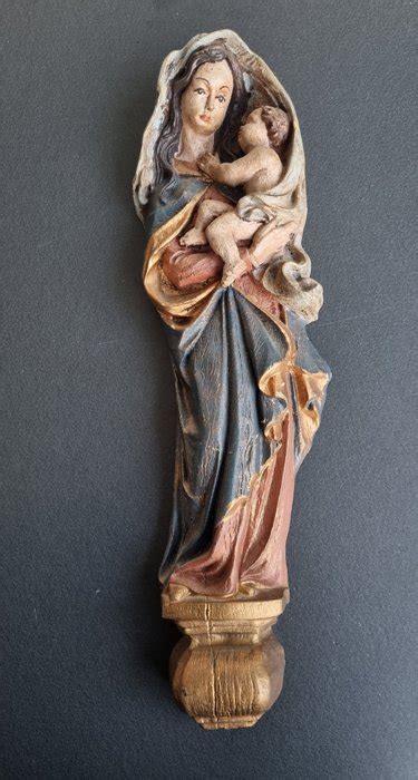 Bavière Vierge à l Enfant Jésus murale d environ 39 cm Catawiki