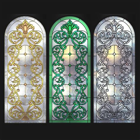 Free 3D Stained Glass Patterns Printable Templates Free