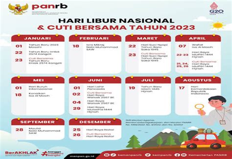 Daftar Hari Libur Nasional Dan Cuti Bersama Tahun 2023 Makassar Terkini