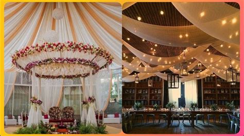 💜 Ideas Como Decorar Bodas Con Telas Decoración Para Bodas Youtube