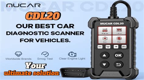 Mucar Cdl Universal Obd Scanner Your One Stop Solution For Car